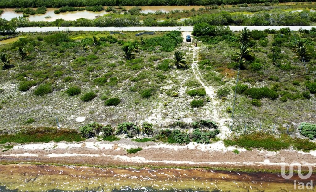 LOTE FRENTE AL MAR EN VENTA, SANTA CLARA, YUCATAN