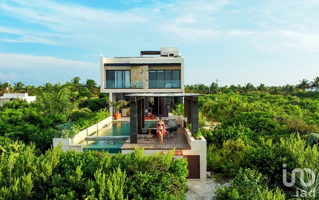 LOTE FRENTE AL MAR EN VENTA, SANTA CLARA, YUCATAN