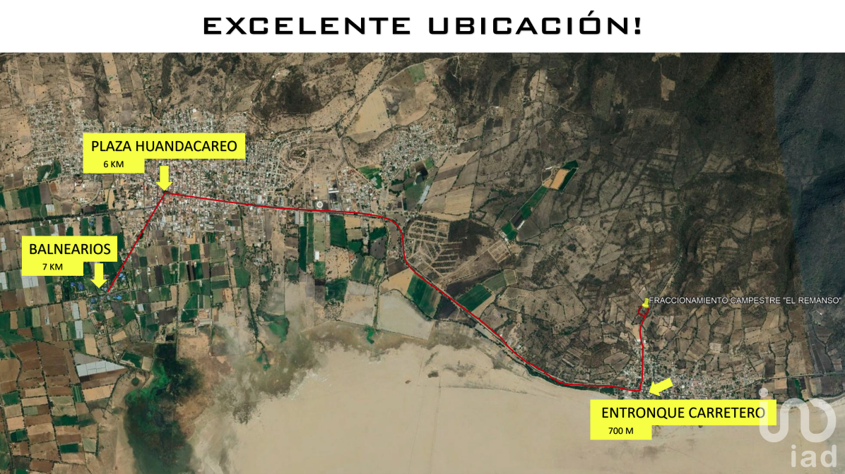 Terrenos Campestres de 406mts con Escritura en Fracc. El Remanso, Capacho