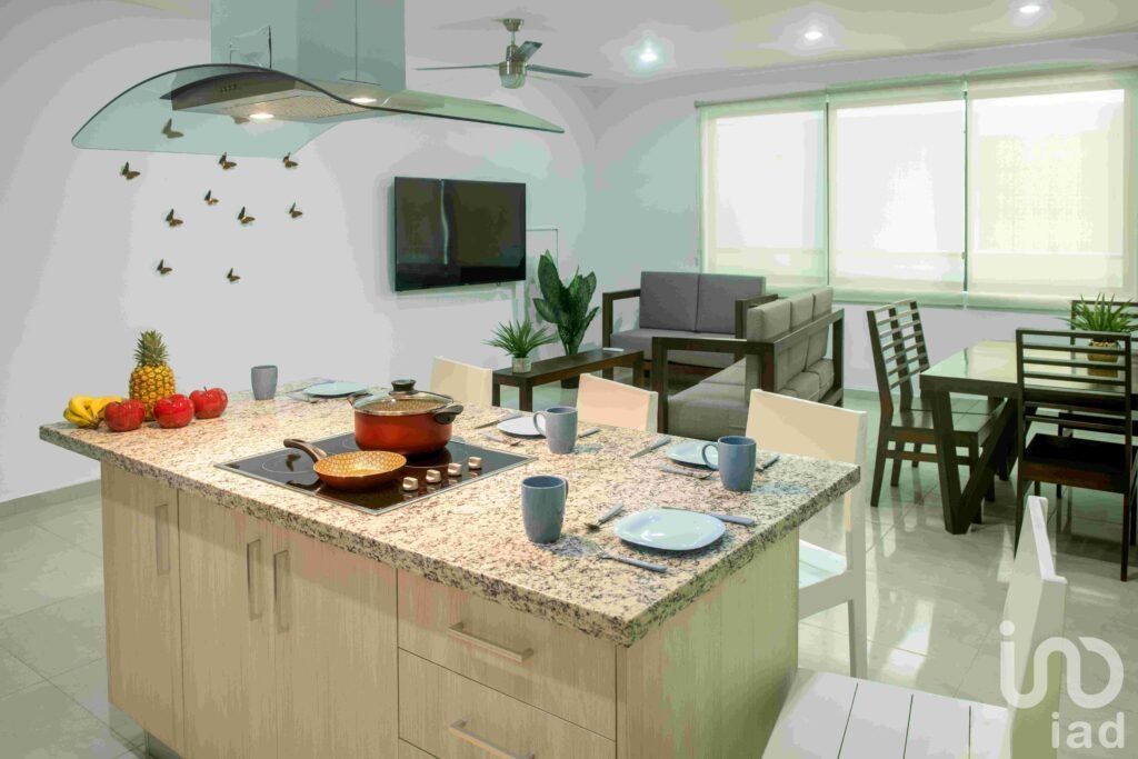 Departamento amueblado en venta, 2 Recamaras, 2 baños. Nuevo centro, Playa del Carmen. Quintana Roo