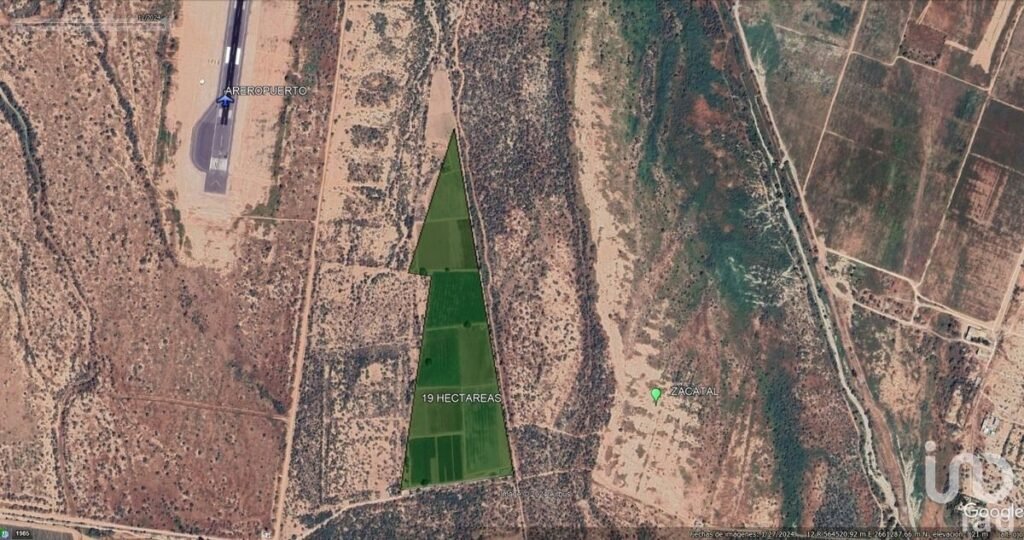 19.40 HECTAREAS PARA DESARROLLAR A UN COSTADO AEROPUERTO