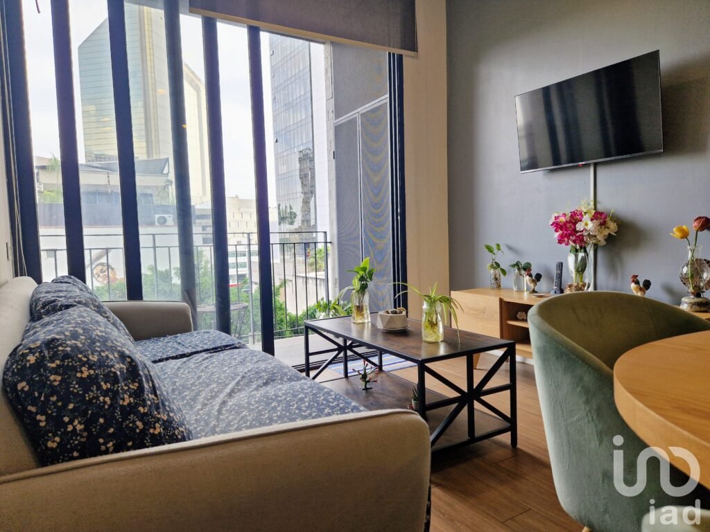 SE RENTA Departamento Amueblado en Torre Lumina Lafayette, en el corazón de Chapultepec