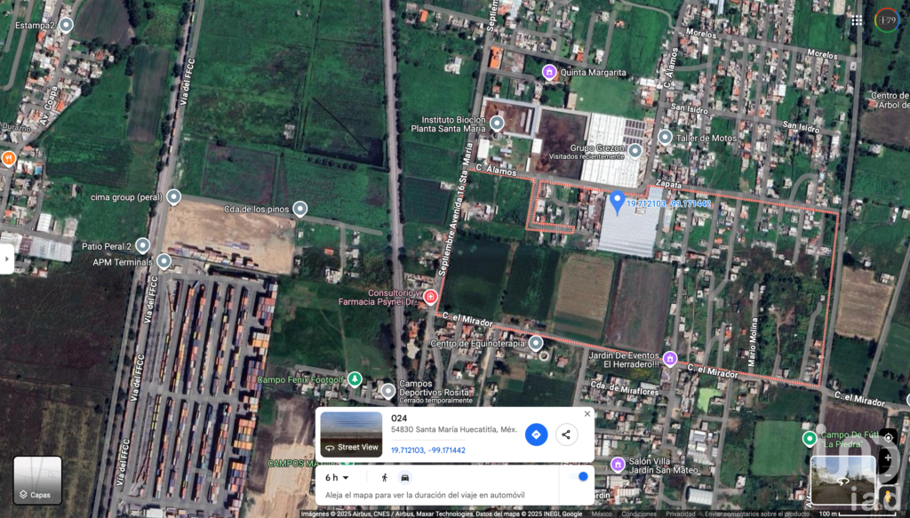 TERRENO EN RENTA EN CUAUTITLÁN 12,500 M2 CON BODEGA DE 500M2