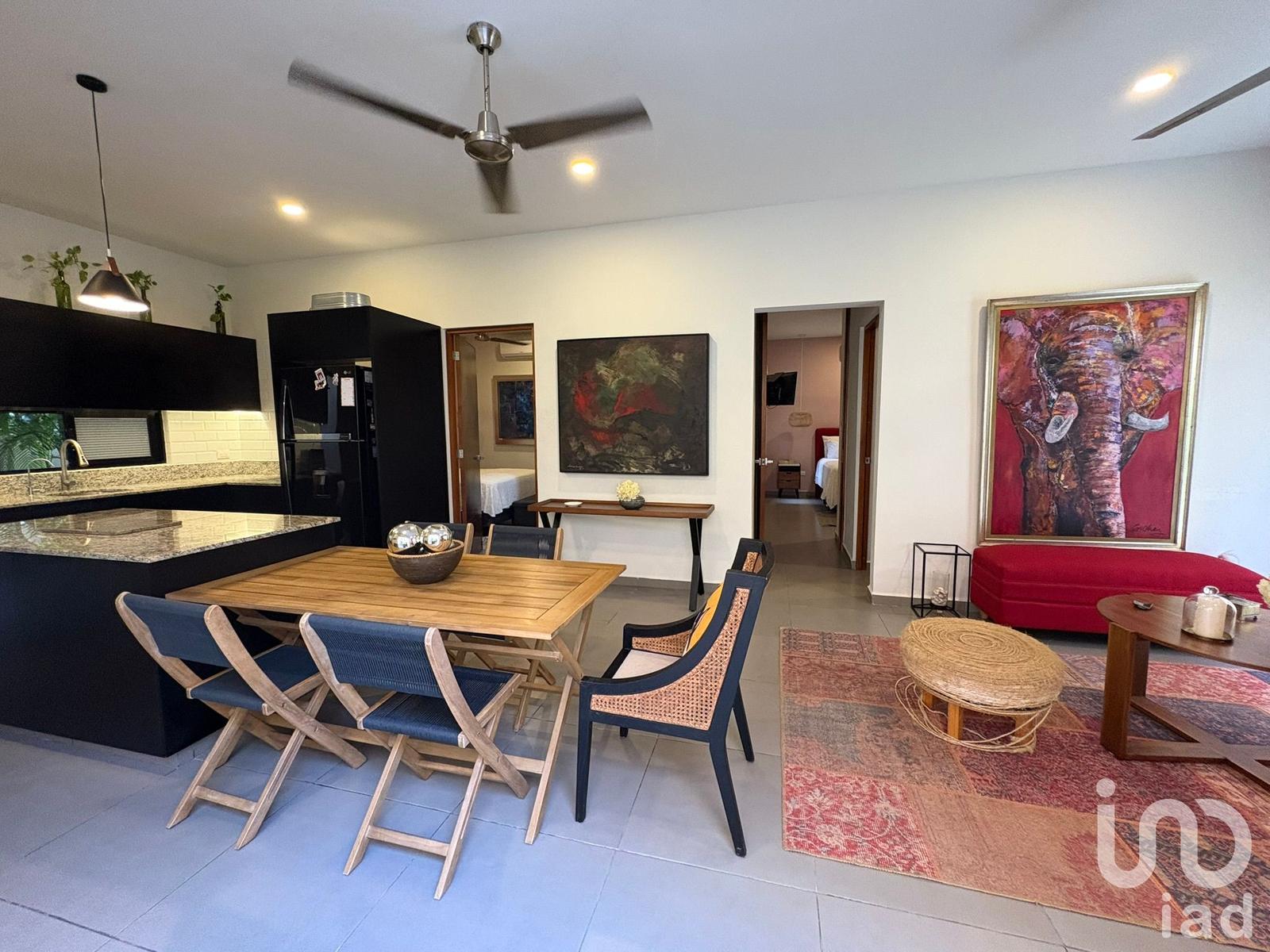 Departamento Dos Recámaras  en Cholul Planta Baja