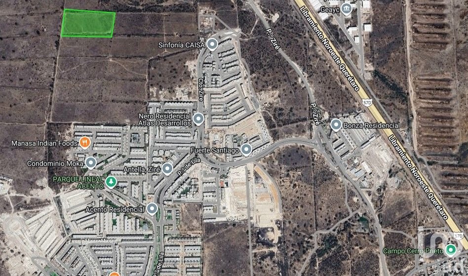 Terreno en Venta en Zakia, el Marques Querétaro