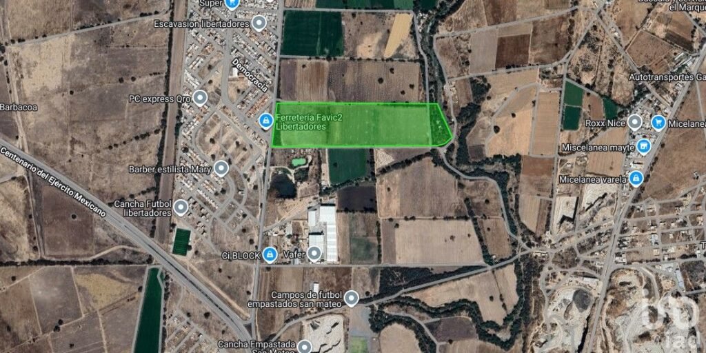 Terreno en venta en Santa Fe Libertadores, el Marques Queretaro