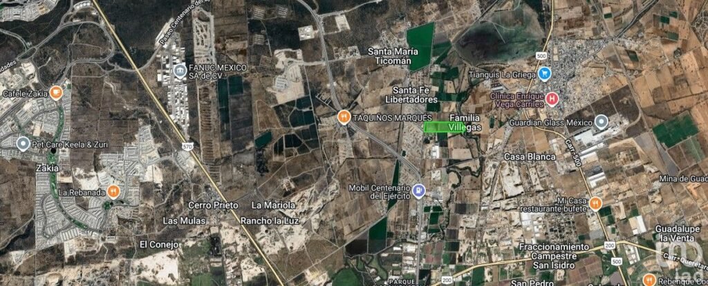 Terreno en venta en Santa Fe Libertadores, el Marques Queretaro