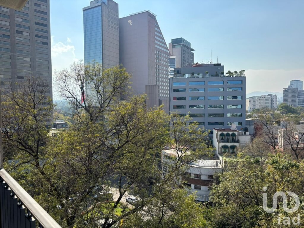 Se renta departamento amueblado con balcón en Galileo Polanco