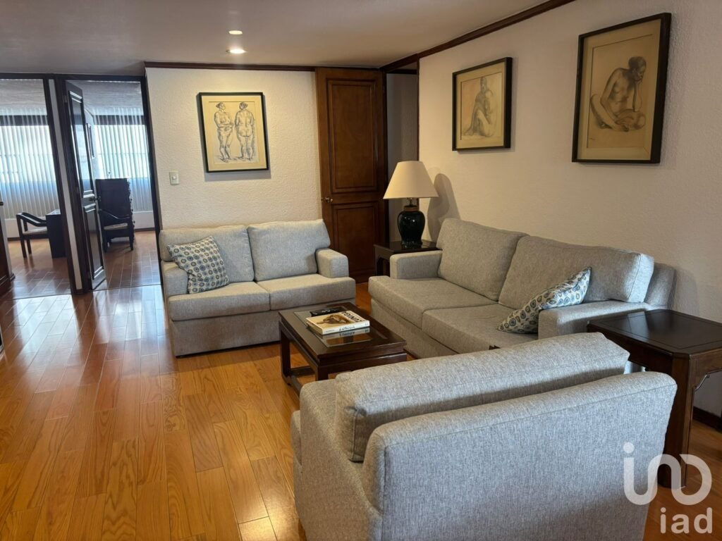 Se renta departamento amueblado con balcón en Galileo Polanco