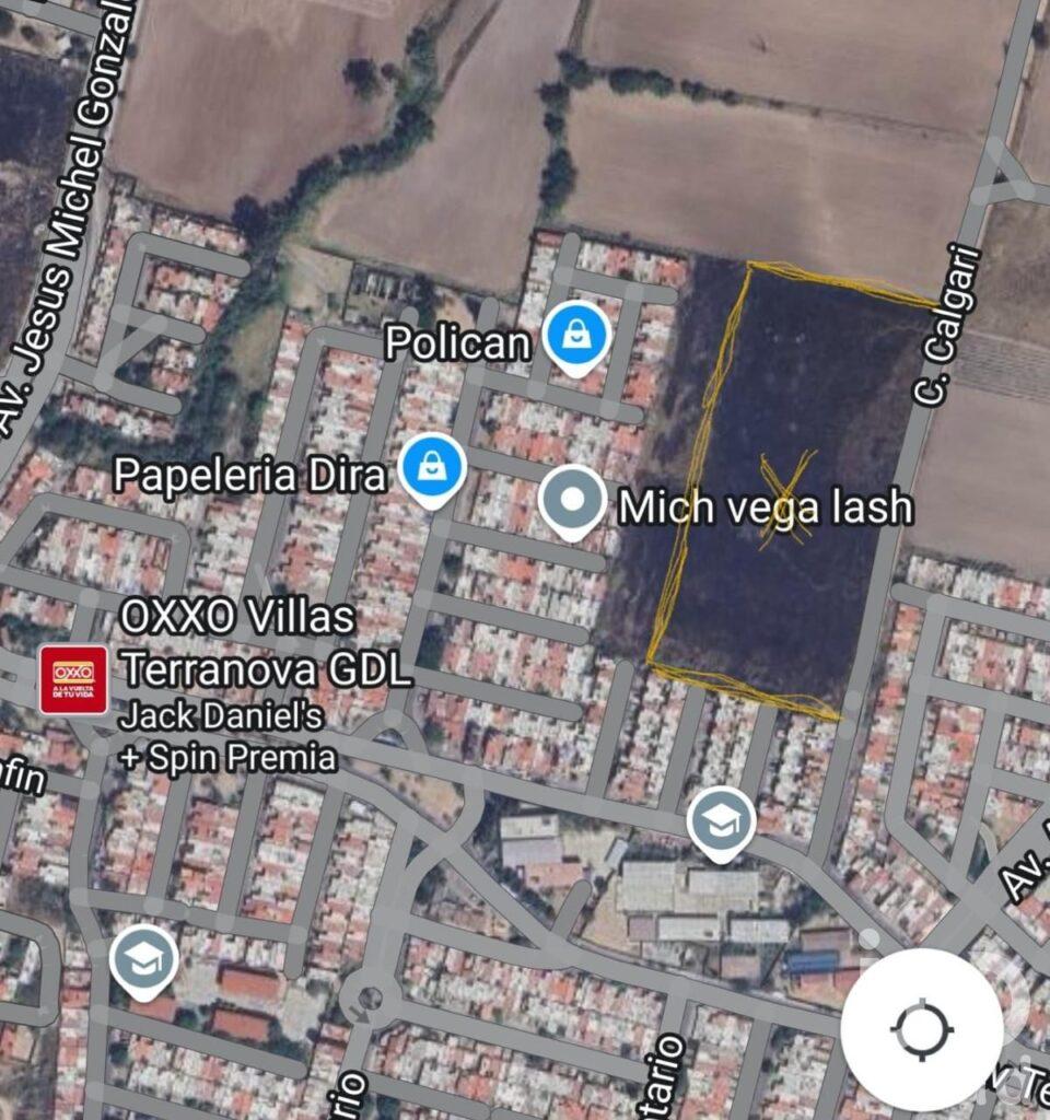 SE VENDE TERRENO AUN COSTADO DE VILLAS DE TERRANOVA EN TLAJOMULCO DE ZUÑIGA JALISCO