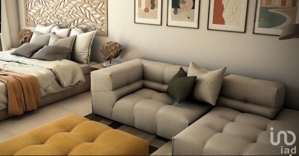 DEPARTAMENTO A PASOS DEL MAR CARIBE, CON ALTA RENTABILIDAD DE INVERSIÓN, EN PLAYA DEL CARMEN.