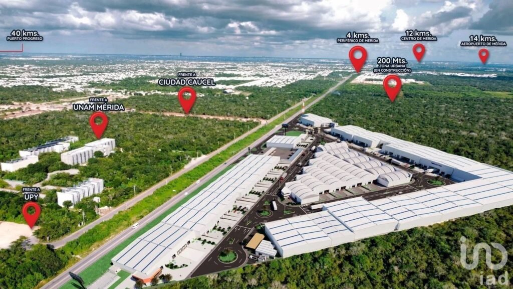 Castelli Park Mérida Yucatan Naves Industriales Premium Aaa y Build To Suit