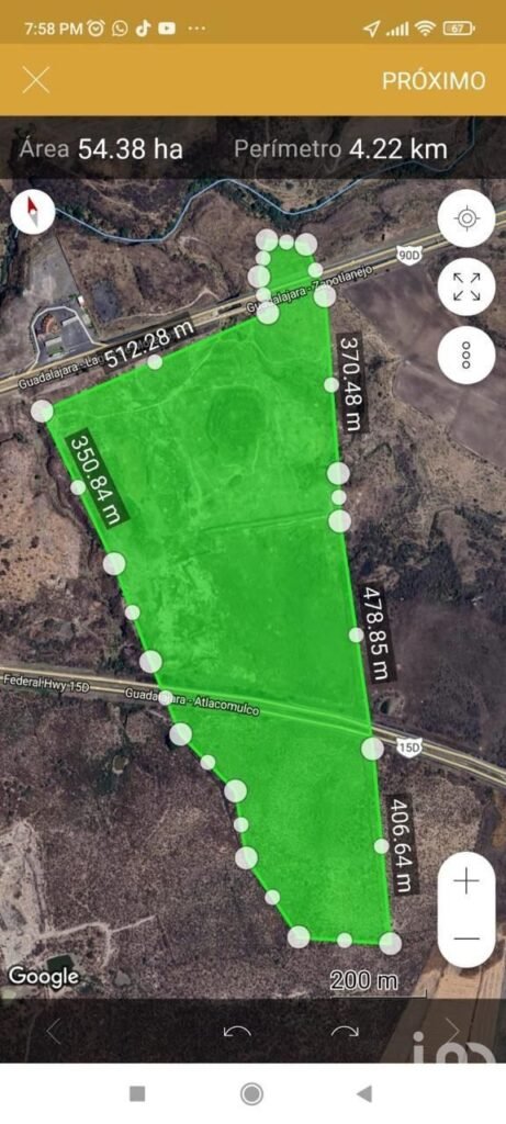 Terreno en Venta en Carretera Zapotlanejo con 60% APORTACION