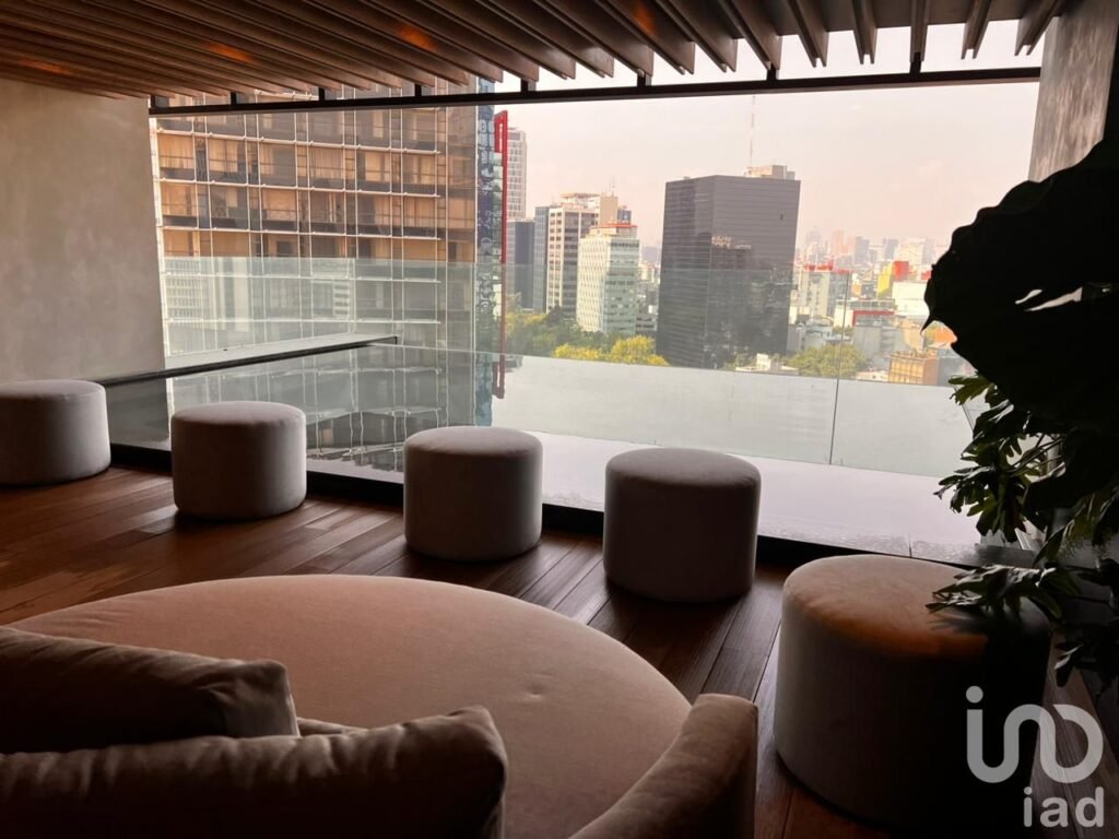 Renta Departamento en University Tower Reforma con Amenidades de Lujo