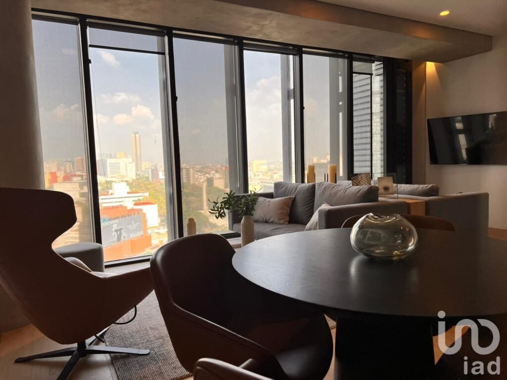 Renta Departamento en University Tower Reforma con Amenidades de Lujo
