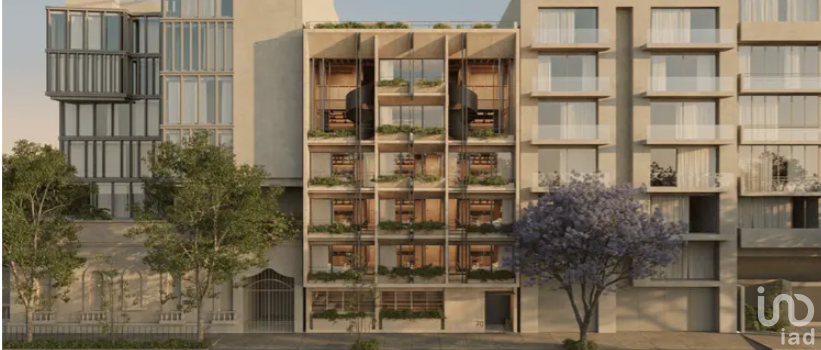 PREVENTA  de Depas en Roma Norte, Cuauhtémoc, CDMX.