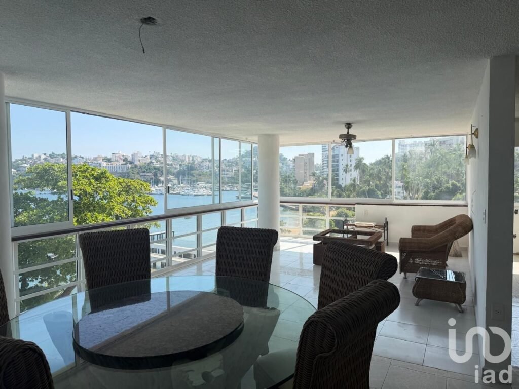 Se vende departamento con vista  a la Bahía en los Cocos  Acapulco
