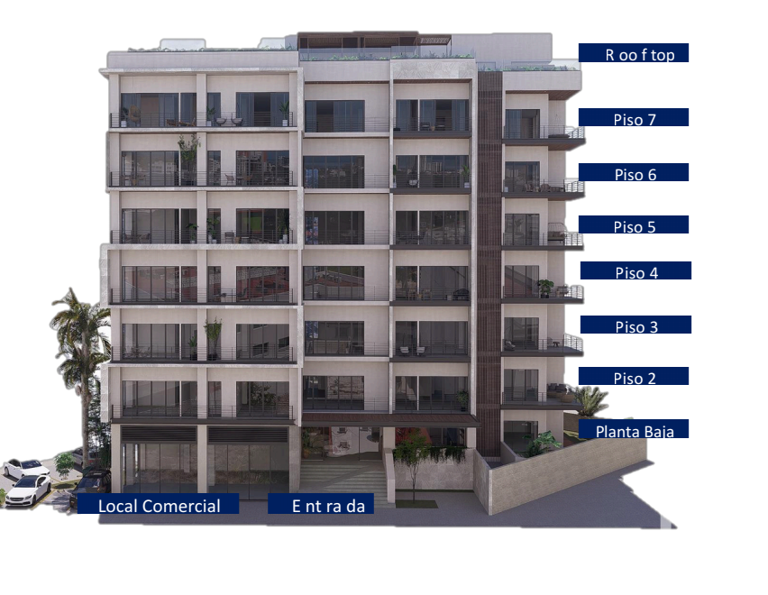 Departamento en PREventa en 105° MIDTOWN, Puerto Vallarta, Jalisco