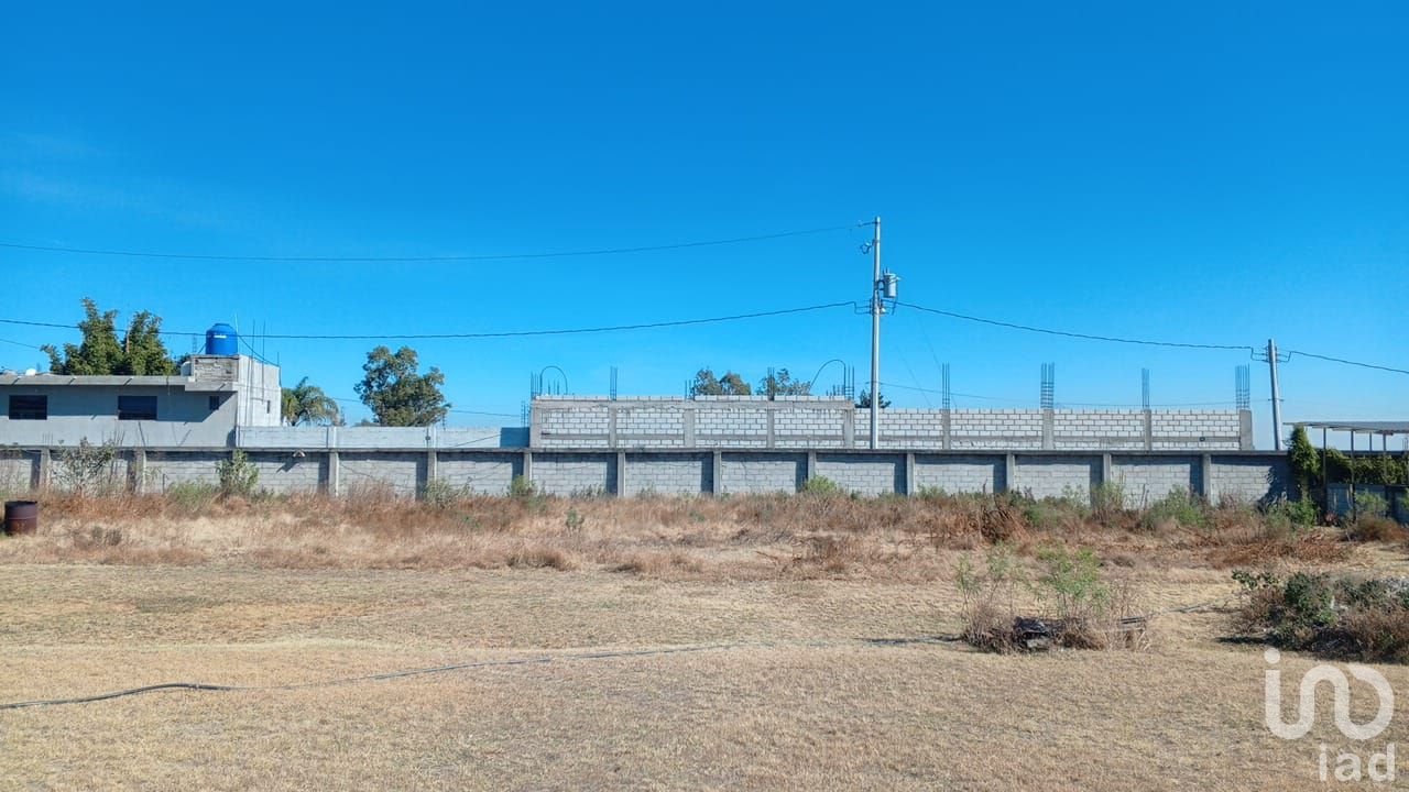 Se Venta Terreno en San Bernabe Temoxtitla Cerca de Carretera Federal Atlixco