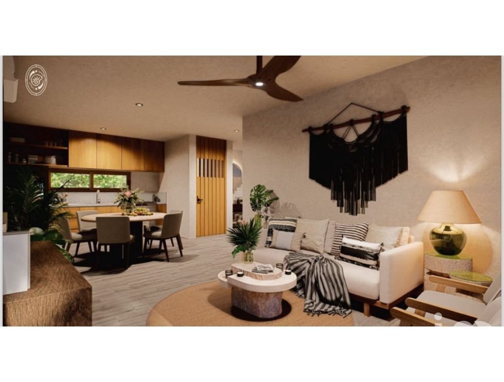 CASA EN VENTA, EN PLAYA CHUBURNÁ, YUCATÁN. BRUNAH MOD. 1