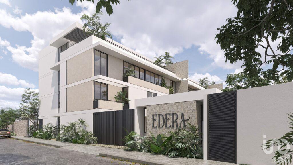 Departamento de dos recamaras con terraza en preventa en Colonia Maya