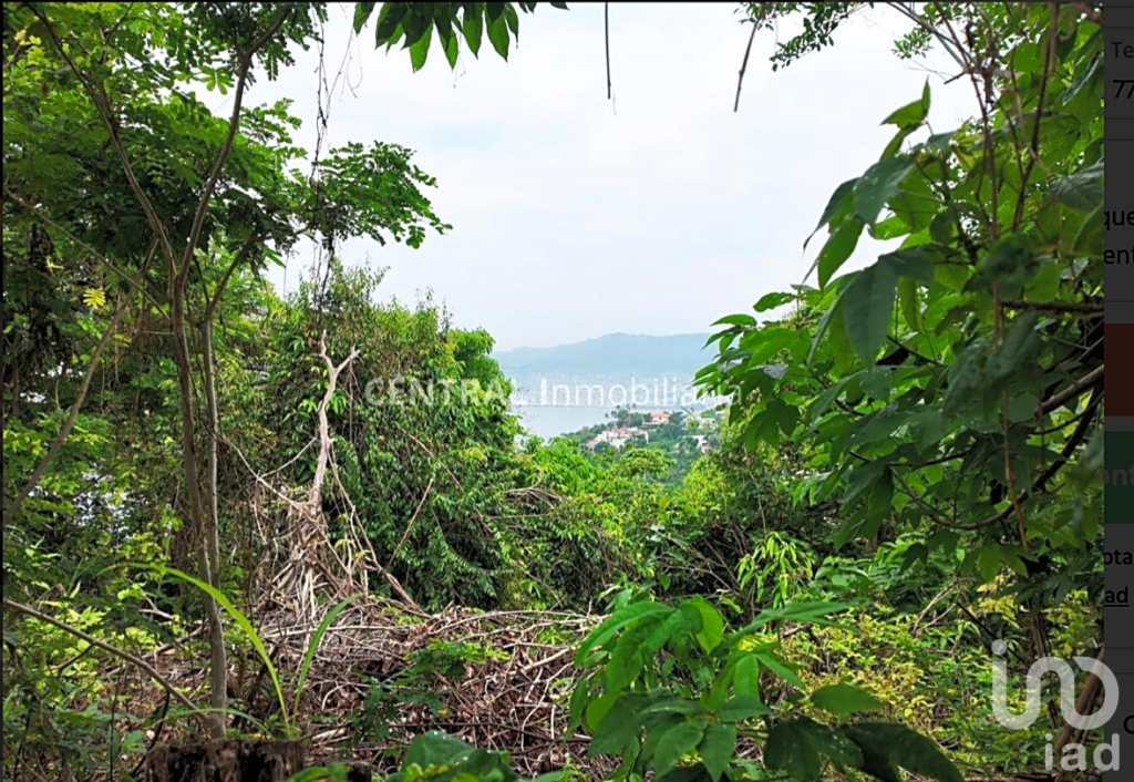 TERRENO EN BRISAS MARQUEZ EN VENTA CON VISTA AL MAR