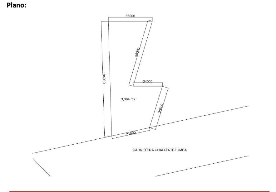 TERRENO EN VENTA EN SANTA CATARINA AYOTZINGO , CHALCO EDO DE MEXICO