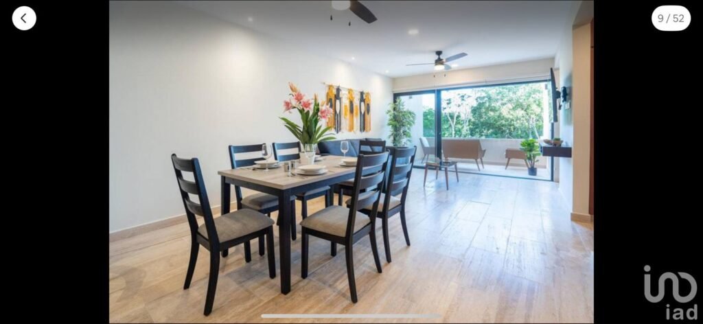 DEPARTAMENTO AMUEBLADO EN RENTA ALDEA ZAMA, TULUM