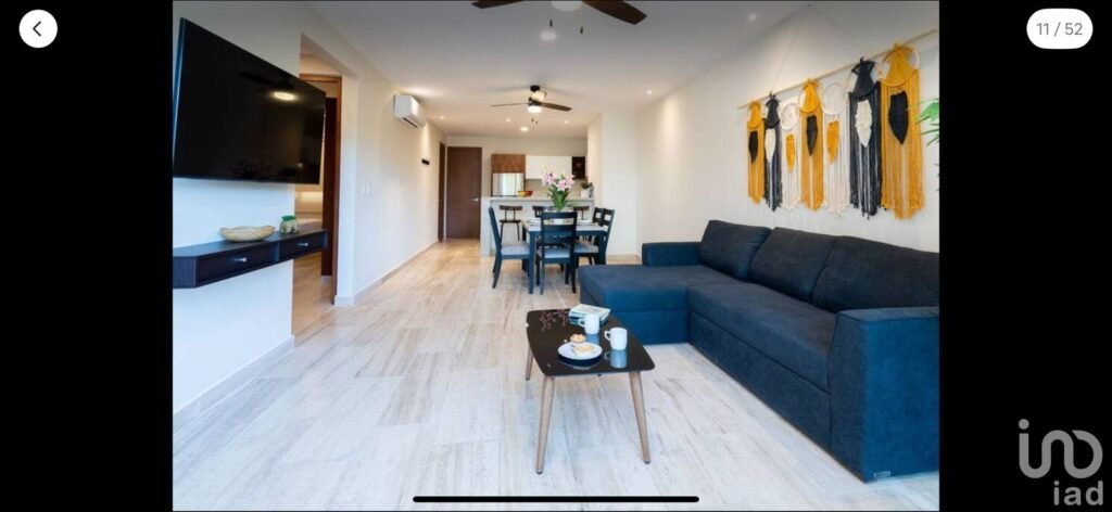 DEPARTAMENTO AMUEBLADO EN RENTA ALDEA ZAMA, TULUM