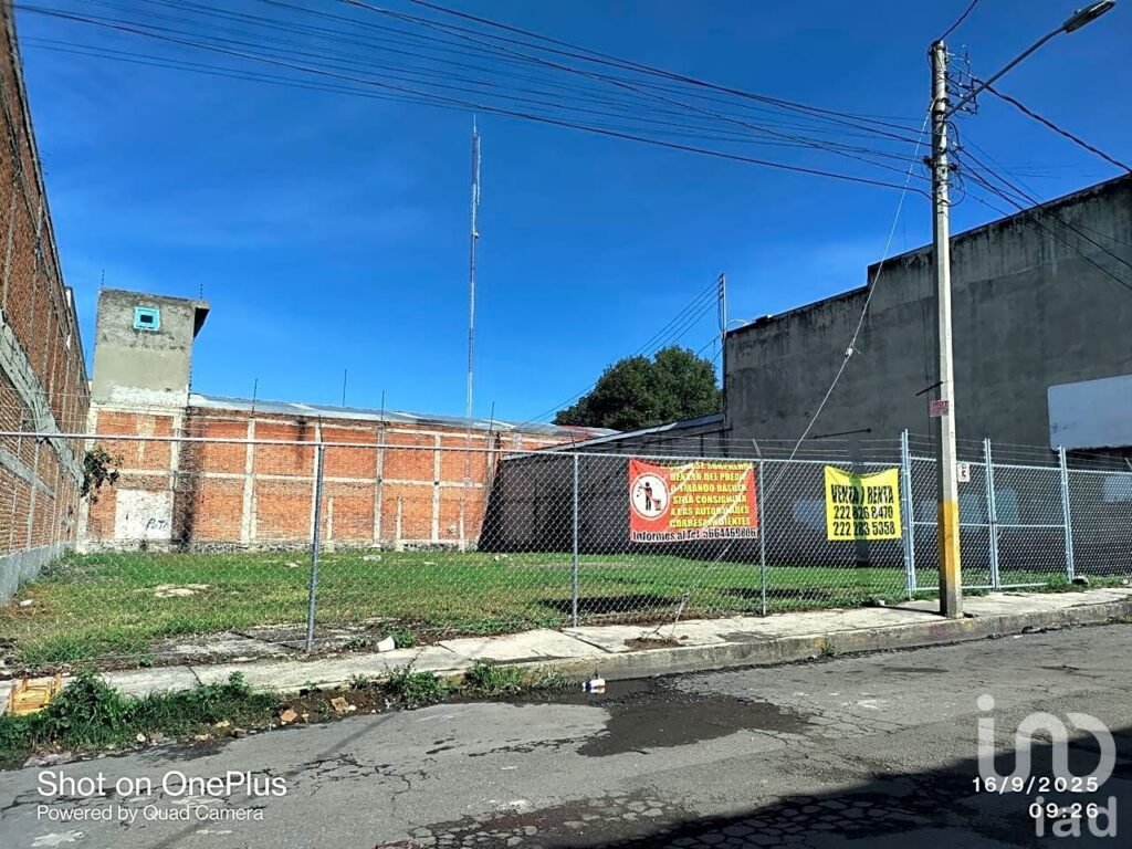 SE VENDE TERRENO EN EL CENTRO DE PUEBLA