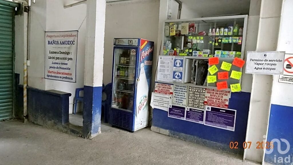 SE VENDEN LOCALES COMERCIALES (BAÑOS DE VAPOR) EN AMOZOC, PUEBLA