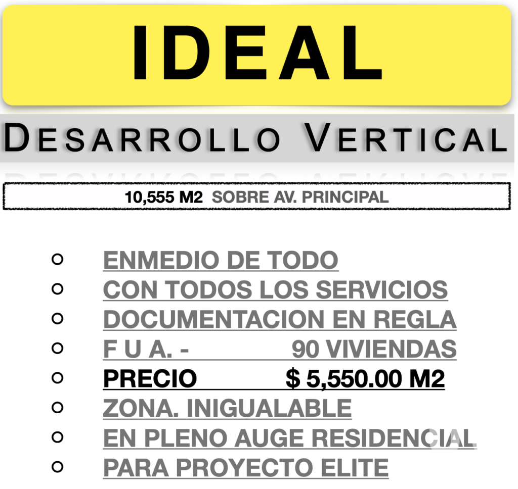 VTA - TERRENO - TEMOZON, MERIDA, YUCATAN