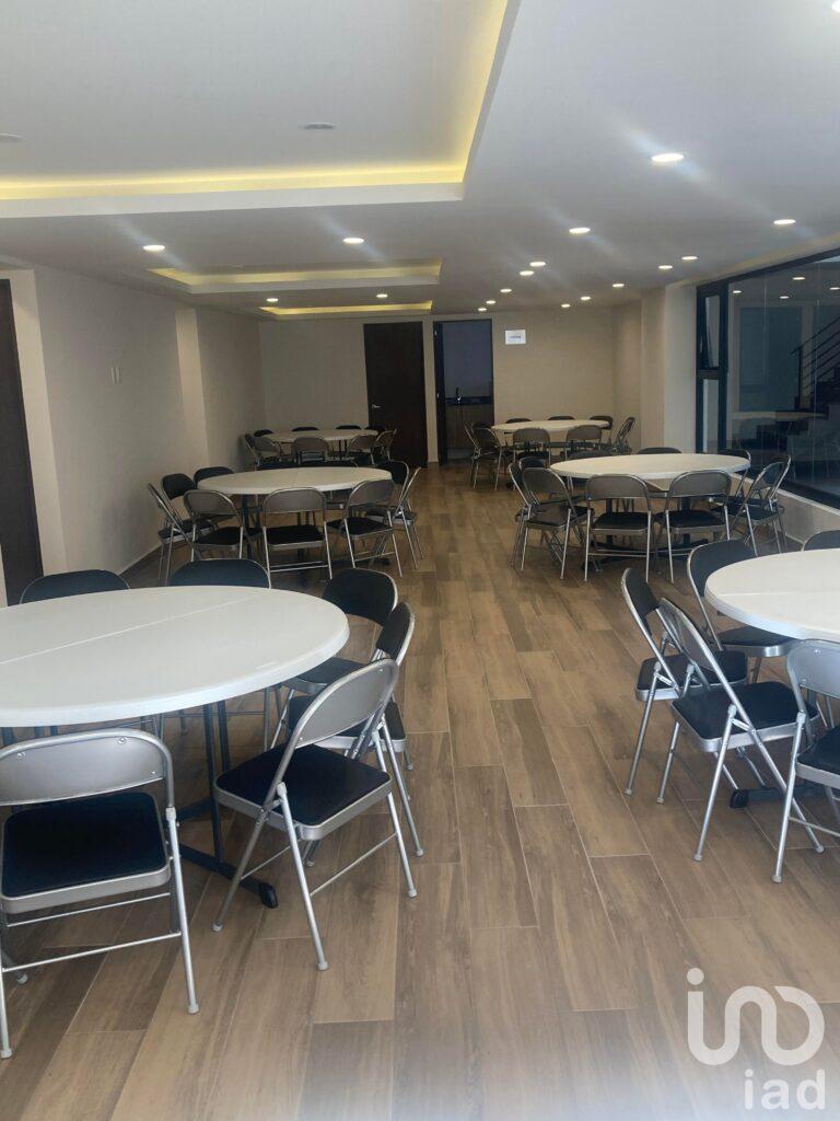 Departamento en Venta  CDMX, 3 rec, + roof garden amueblado, atrás parque Bicentenario