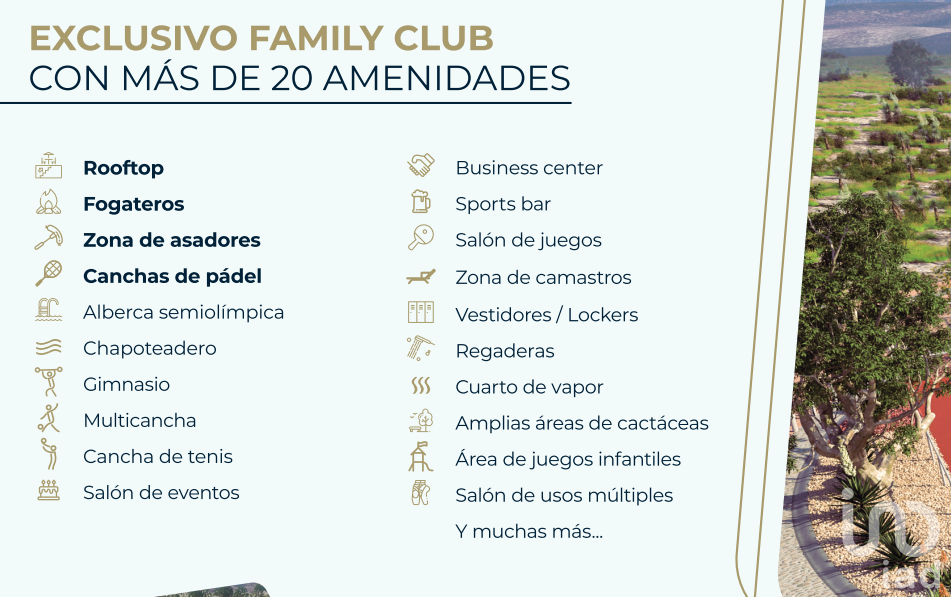 Terreno de 139m2 al norte del area metropolitana de Monterrey en desarrollo residencial de lujo