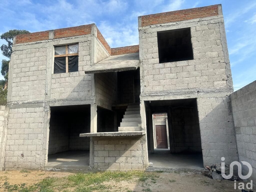 Casa en Venta en Tepetitla, Tlaxcala. En obra negra