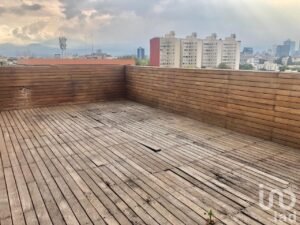 Penthouse amueblado en renta, colonia del valle