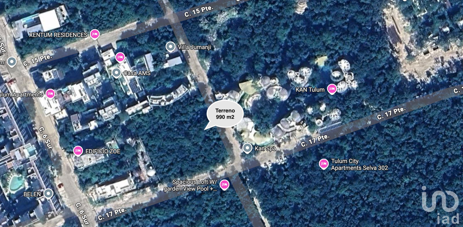 Terreno en venta en Tulum – Ubicación estratégica junto al Hotel Kan Tulum