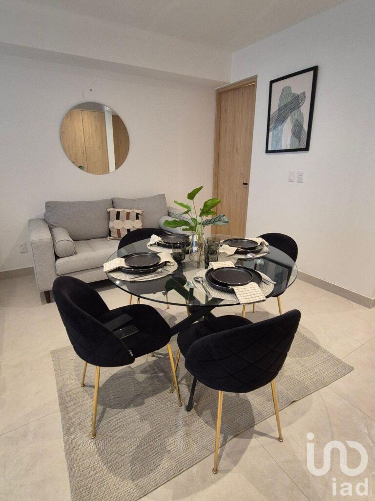 Se vende departamento loft para estrenar  con balcón , Vista al Monumento de la Revolución