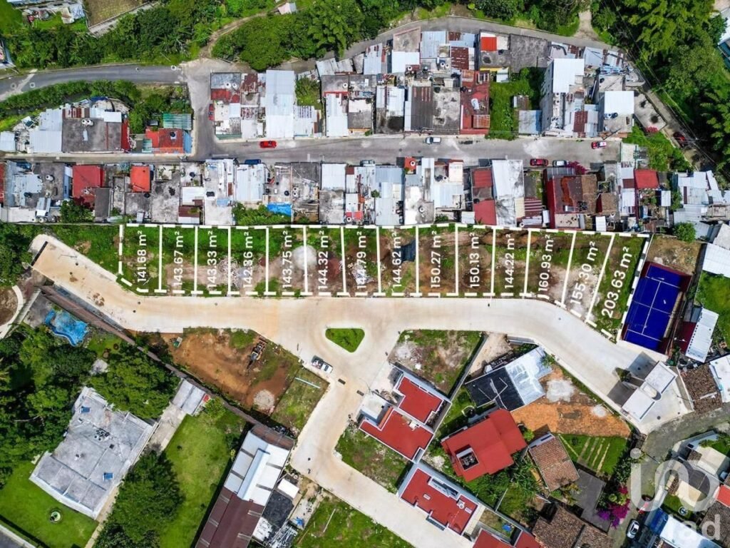 Venta de Terreno residencial de 218.58 m2 en Fraccionamiento Planilla del Café, Coatepec, Veracruz