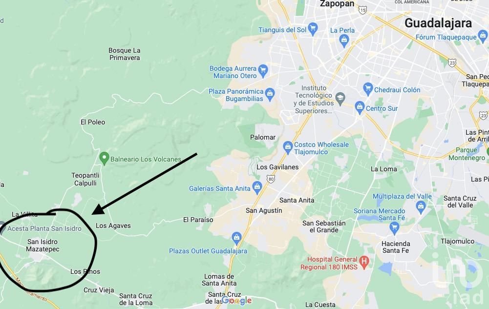 Venta de terreno en Granjas de San Isidro, Tala Jalisco