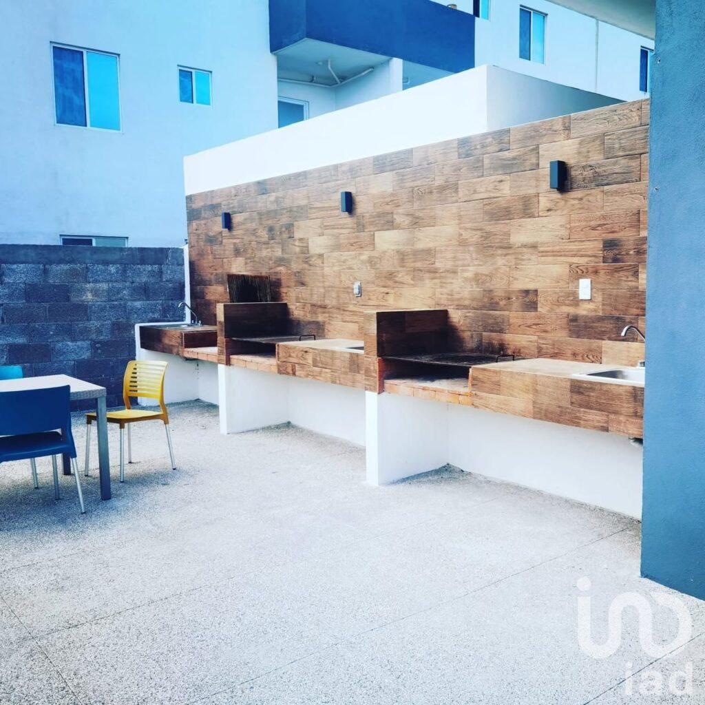 Venta de departamento en fracc. con alberca en Verecruz