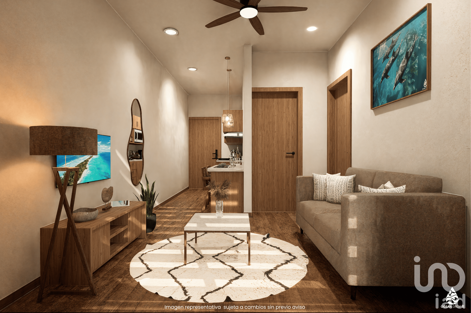 Departamento en Venta en Playa del Carmen Centro, Solidaridad, Quintana Roo