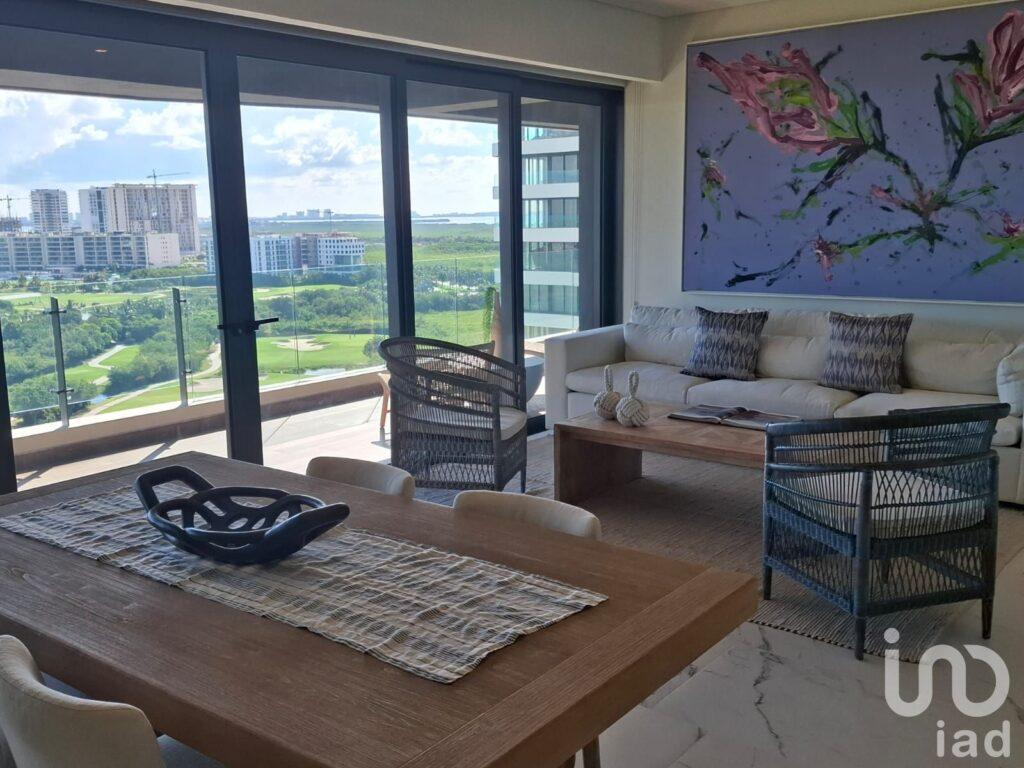 Departamento de lujo en Puerto Cancun