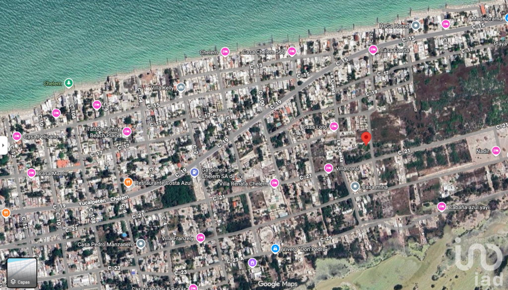 TERRENO EN VENTA CERCA DE LA PLAYA EN CHELEM PROGRESO YUCATAN