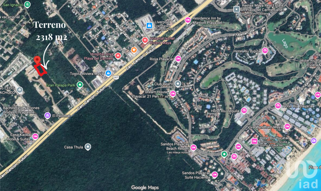 Invierte en Playa del Carmen: terreno con alto potencial