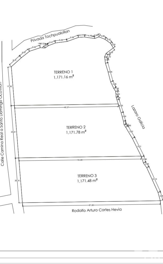 Terreno en venta, 1171 m2 en Santo Domingo Ocotitlán, Tepoztlán