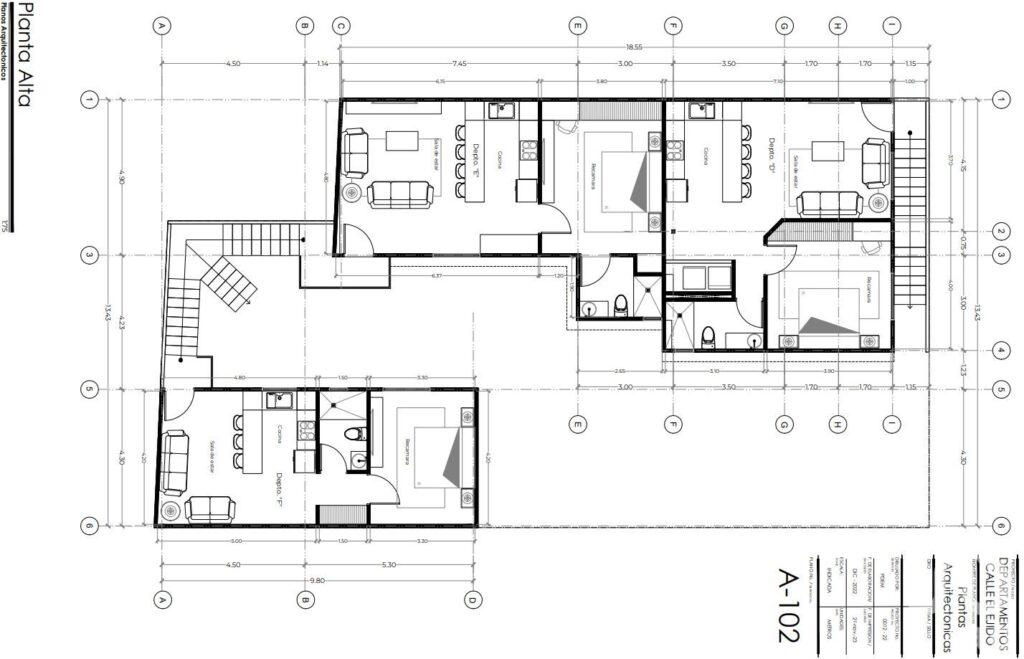Edificio Nuevo en Venta con 6 Departamentos Amueblados Diseño Tipo Airbnb