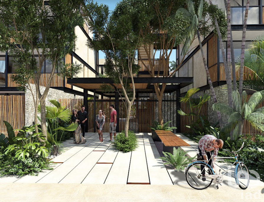 Departamento en venta con 2 recámaras en Tulum, Aldea Zama.