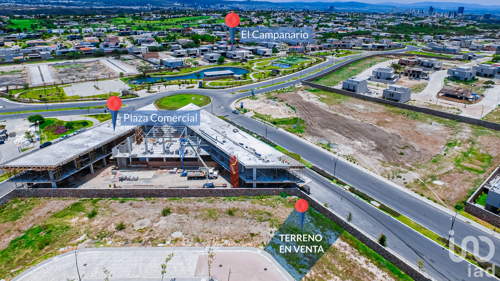 Terreno en venta en Lomas del Campanario Norte, Queretaro