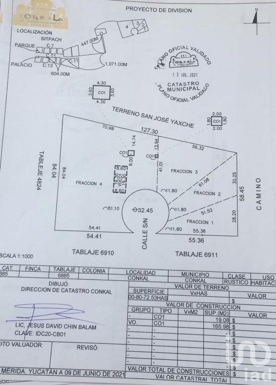 Terreno en Venta en Sitpach Conkal al norte de Mérida